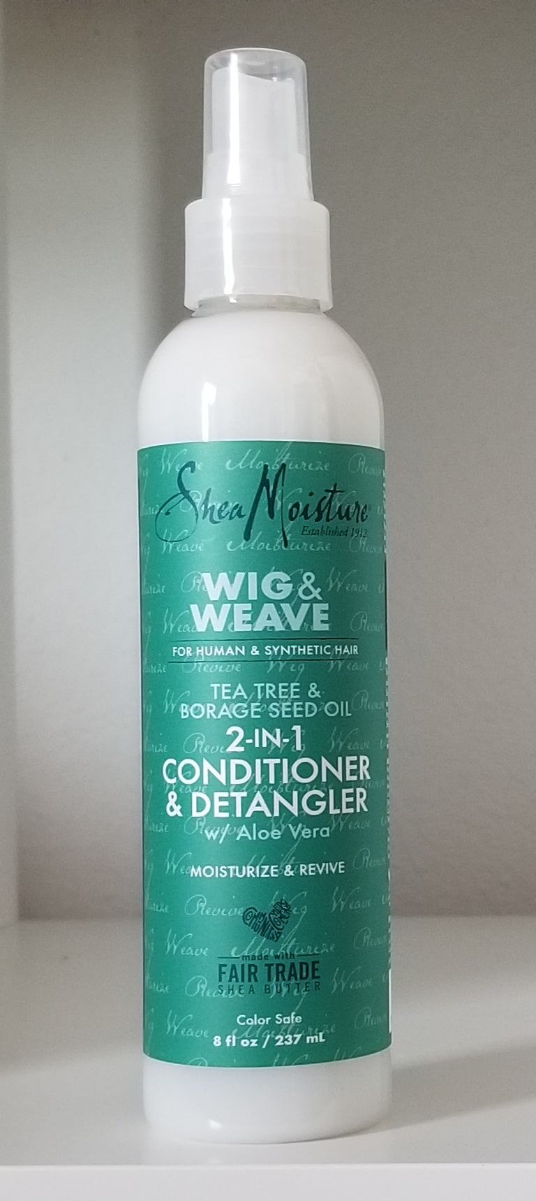 Shea Moisture W W 2 in 1 conditioner detangler Drama Free