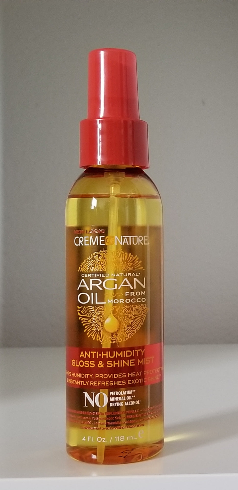 Creme Of Nature Argan Oil gloss & shine mist