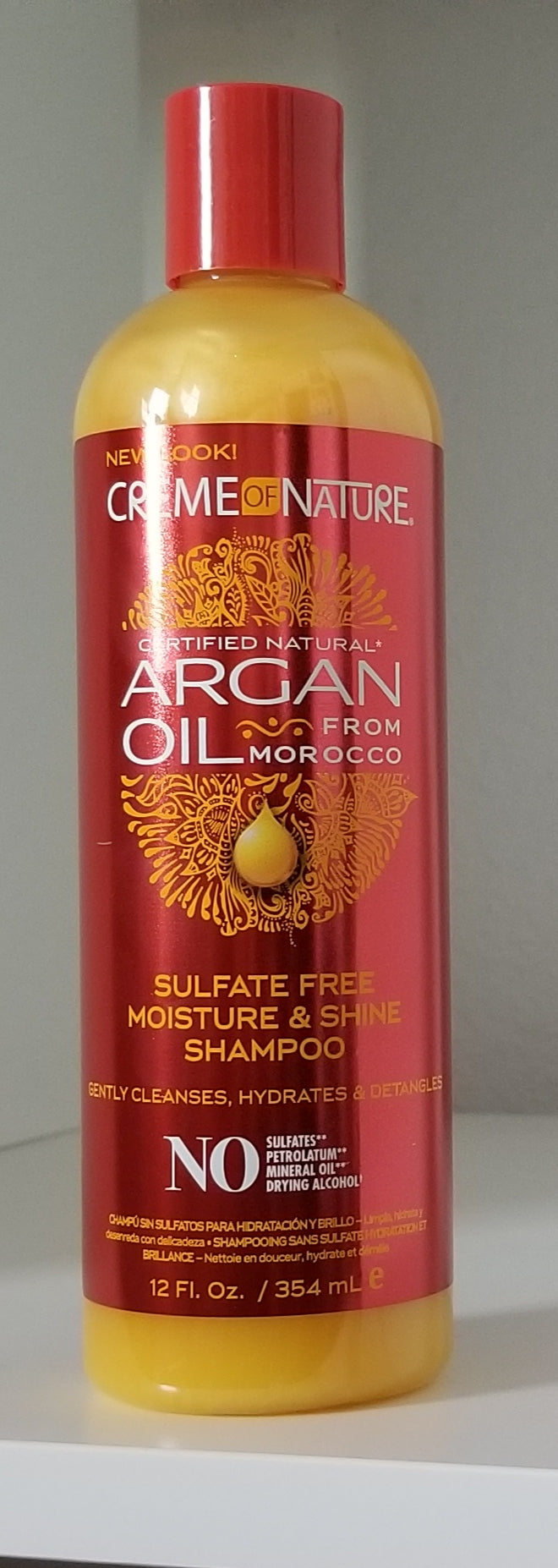 Creme Of Nature Argan Oil shampoo moist/shine